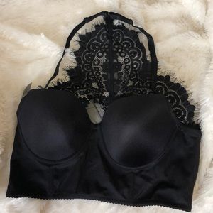 NWT Bebe Halter Bra Top